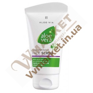 Алоэ Вера Скраб (пиллинг) для лица (Aloe Vera Face Scrub), 75 мл, LR с доставкой вся Украина